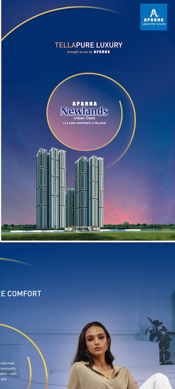 3 BHK Apartment For Resale in Aparna Newlands Tellapur Hyderabad  8203117