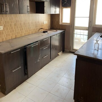 Kitchen in 3 BHK Apartment at Dhakoli Village – for Rent