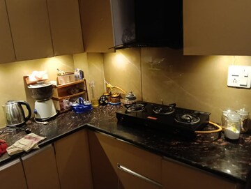 Kitchen in 2 BHK Builder Floor at Laxmi Nagar – for Sale