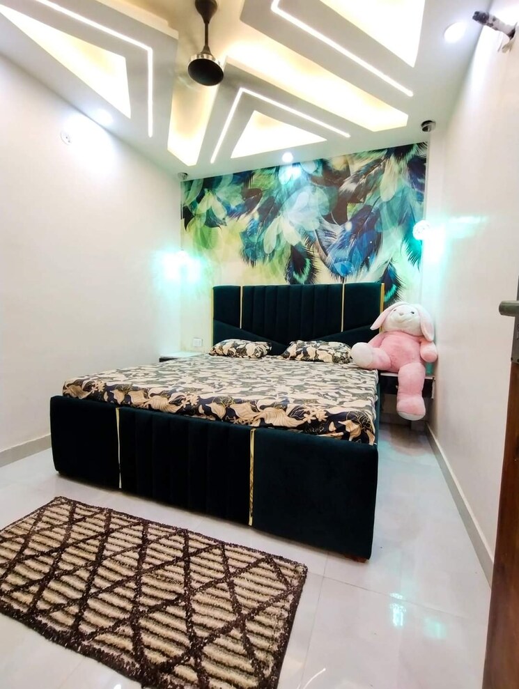 Bedroom, mohan garden 1 Bedroom 400 Sq.Ft. Builder Floor In Mohan Garden Delhi 8203172