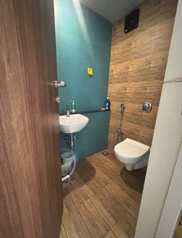 Bathroom in 1 BHK Apartment at Lodha Crown Quality Homes, Majiwada – for Sale
