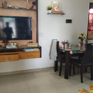 Living Room in 2 BHK Apartment at Mahindra Lifespaces Splendour, Gkw Colony – for Rent