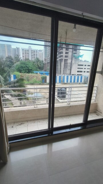 Balcony in 3 BHK Apartment at Bhartiya Rakshak Adhikari CHS, Andheri West – for Rent