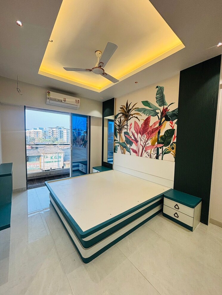 Bedroom, sai-samarth-enclave 2 Bedroom 708 Sq.Ft. Builder Floor In Chakki Naka Thane 8203284