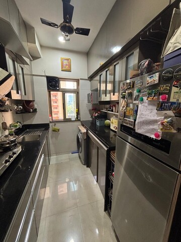 Kitchen in 1 BHK Apartment at Sheth Vasant Oasis, Andheri East – for Rent