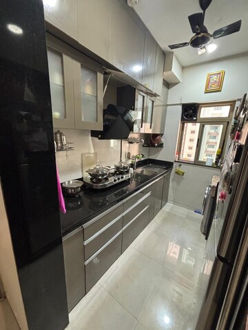 Kitchen in 1 BHK Apartment at Sheth Vasant Oasis, Andheri East – for Rent