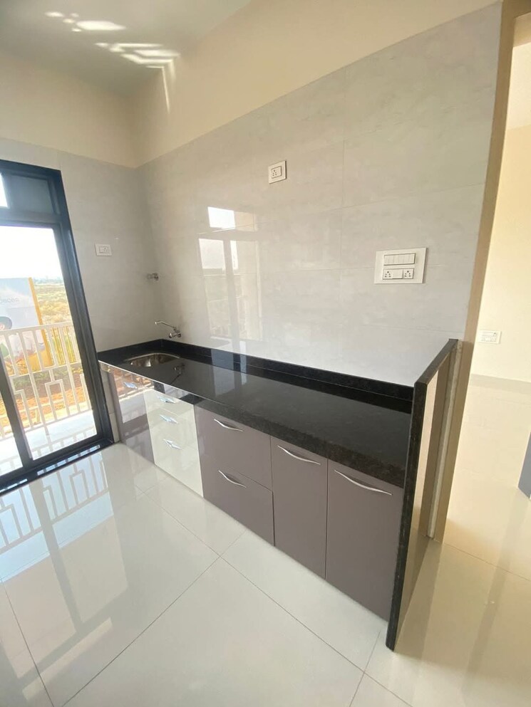 Kitchen, deep-sky 1 Bedroom 426 Sq.Ft. Apartment In Vasai East Palghar 8203373
