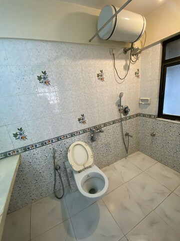 Bathroom in 3 BHK Apartment at Windcliff Apartment, Bandra West – for Sale