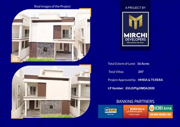 Master Bedroom in 3 BHK Villa at Venice City, Kollur – for Sale