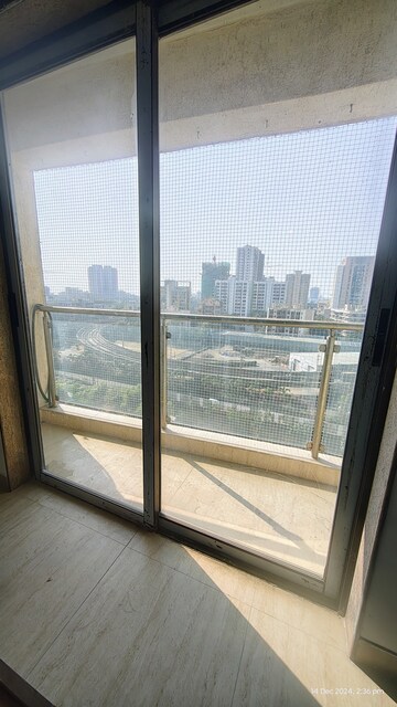 Balcony in 3 BHK Apartment at HDIL Metropolis Residences, Andheri West – for Rent