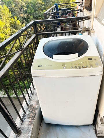 Balcony in 2 BHK Apartment at Unitech The Residences Gurgaon, Sector 33 – for Rent