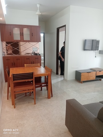 Living Room in 2 BHK Apartment at Lodha Amara, Kolshet Road – for Rent