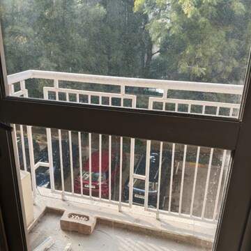 Balcony in 2 BHK Apartment at Unitech Uniworld Gardens 2, Malibu Town – for Rent