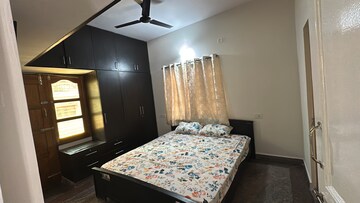 Bedroom in 2 BHK Builder Floor at Hsr Layout Sector 3 – for Rent