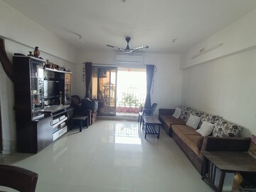 Living Room in 2 BHK Apartment at Bhondave Tower, Moshi Pradhikaran – for Sale
