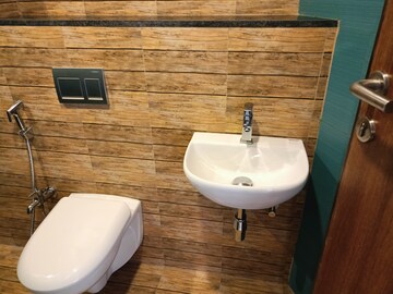 Bathroom in 1 BHK Apartment at Lodha Quality Home Tower 2, Majiwada – for Rent