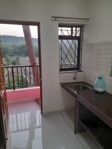 Balcony in 1 BHK Apartment at Panjim – for Rent
