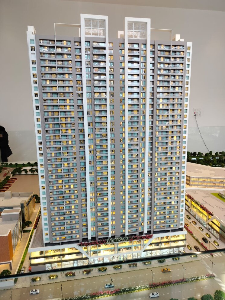 Exterior View, yes-palm-riveria 1 Bedroom 650 Sq.Ft. Apartment In Mumbra Thane 8204155