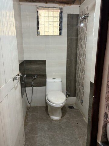 Bathroom in 1 BHK Apartment at Sai Mahal CHS, Seawoods – for Rent