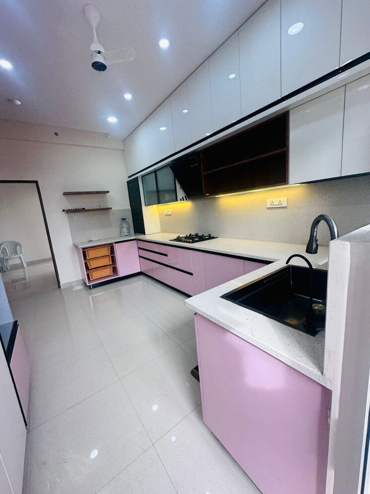 Kitchen, aurobindo-galaxy 4 Bedroom 2650 Sq.Ft. Apartment In Hi Tech City Hyderabad 8204331