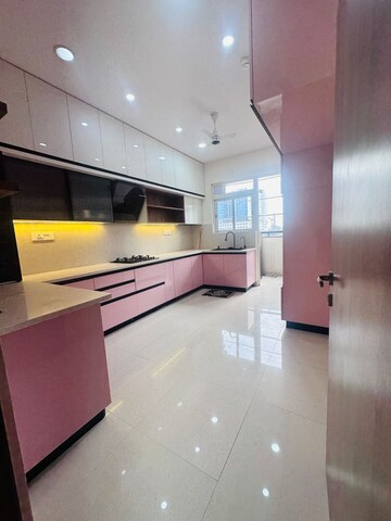 Kitchen in 4 BHK Apartment at Aurobindo Galaxy, Hi Tech City – for Rent