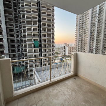Balcony in 2 BHK Apartment at Pareena Micasa, Nurpur Jharsa – for Rent