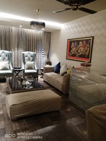 Living Room in 3 BHK Apartment at East Of Kailash – for Rent