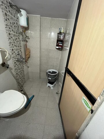 Bathroom in 1 BHK Apartment at AV Samaira Residency, Vasai East – for Sale