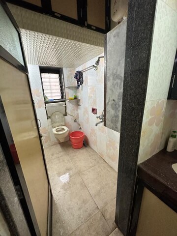 Bathroom in 1 BHK Apartment at Karma Heights, Vasai East – for Sale