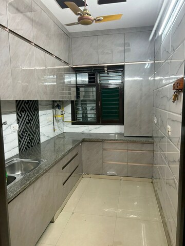 Kitchen in 2 BHK Builder Floor at Paschim Vihar – for Rent
