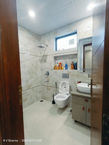 Bathroom in 3 BHK Builder Floor at Sector 23 – for Sale