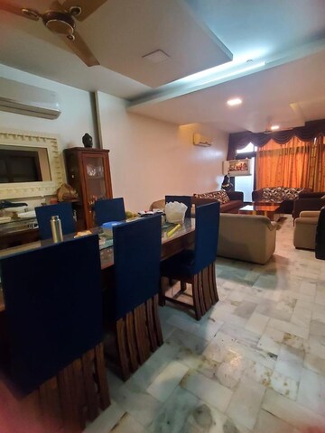 Living Room in 3 BHK Apartment at Greater Kailash I – for Rent