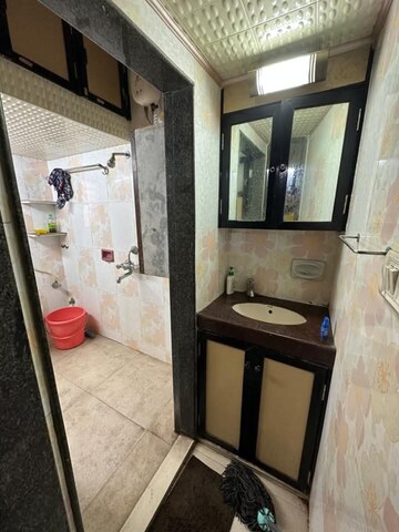 Bathroom in 1 BHK Apartment at Samaira Opulence, Vasai East – for Sale