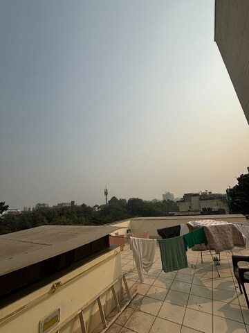 Balcony in 3 BHK Apartment at Greater Kailash Part 3 – for Rent