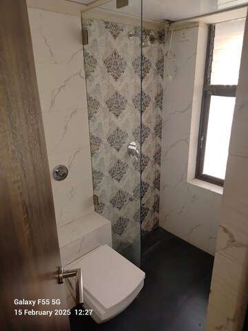 Bathroom in 3 BHK Apartment at Raajyam Amity Apartments, Vakola – for Rent