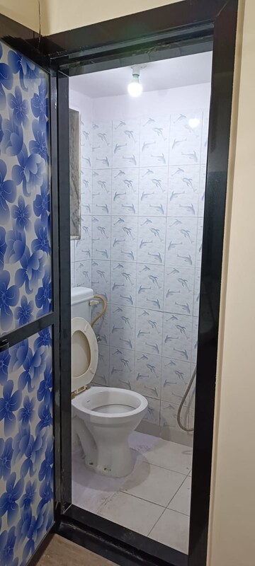 Bathroom in 1 BHK Apartment at Rajnigandha CHS Vasant Vihar, Vasant Vihar – for Rent