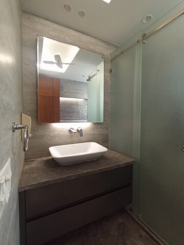 Bathroom in 4 BHK Apartment at Greater Kailash ii – for Rent