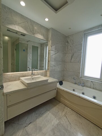 Bathroom in 4 BHK Apartment at Greater Kailash ii – for Rent