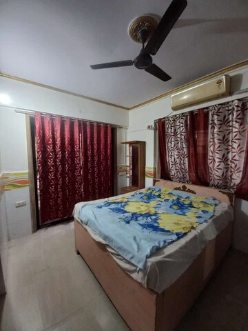 Bedroom in 1 BHK Apartment at New Krishna Tower, Kopar Khairane – for Rent