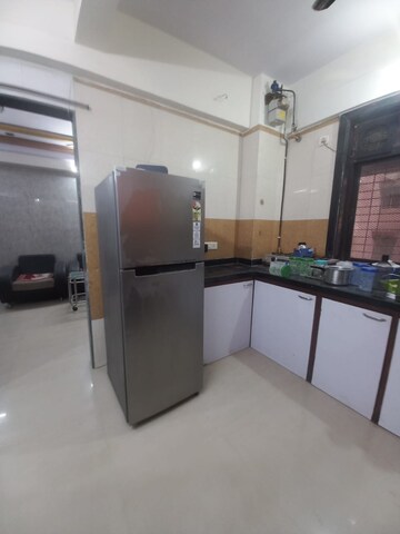 Kitchen in 1 BHK Apartment at New Krishna Tower, Kopar Khairane – for Rent
