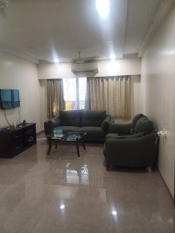 Living Room in 2 BHK Apartment at Parinee 11 West, Juhu – for Rent