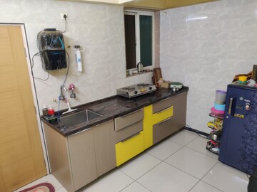 Kitchen in 2 BHK Apartment at Goel Ganga Atharva Ganga, Pashan – for Rent