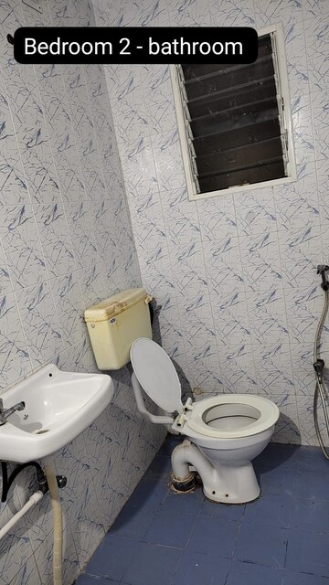 Bathroom in 3 BHK Apartment at Surobhi Park, Aundh – for Rent