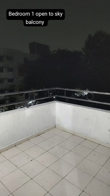 Balcony in 3 BHK Apartment at Surobhi Park, Aundh – for Rent