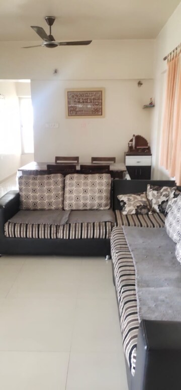 Living Room in 2 BHK Apartment at Visava Enclave, Aundh – for Rent
