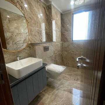 Bathroom in 4 BHK Builder Floor at Ansal API Esencia, Sector 67 – for Sale
