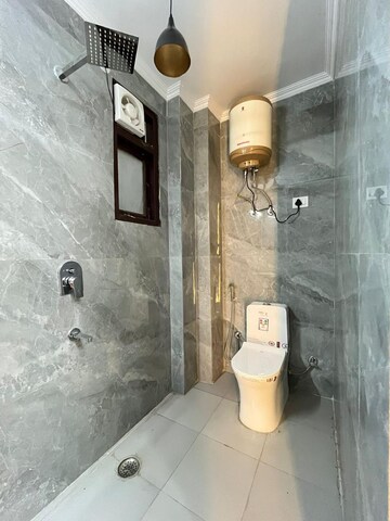 Bathroom in 1 BHK Builder Floor at Freedom Fighters Enclave – for Rent