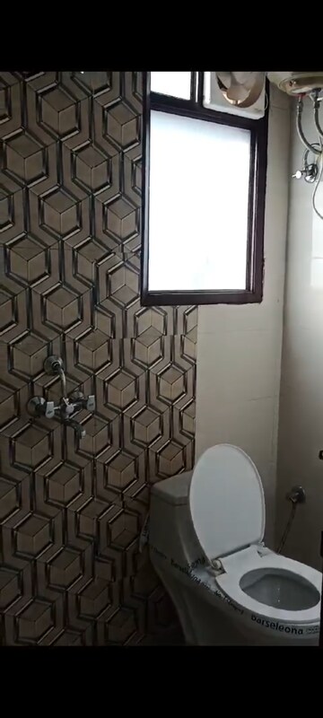 Bathroom in 3 BHK Builder Floor at Chattarpur – for Rent