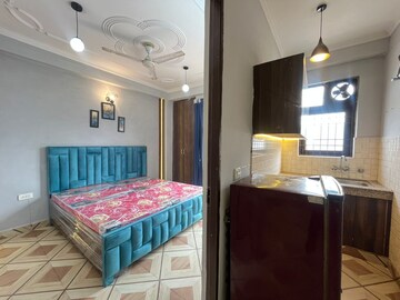 Bedroom in 1 BHK Builder Floor at Freedom Fighters Enclave – for Rent