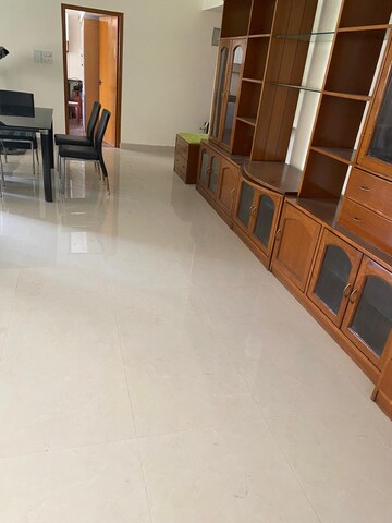 Balcony in 3 BHK Apartment at Raja Court, Rt Nagar – for Sale